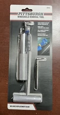 Pittsburgh Automotive Windshield Removing Tool -Steel Blade & Pull Handle