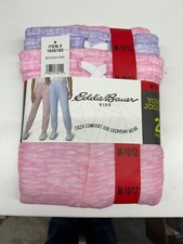 EDDIE BAUER Youth Joggers 2 Pack Size L14/16 and M 10/12