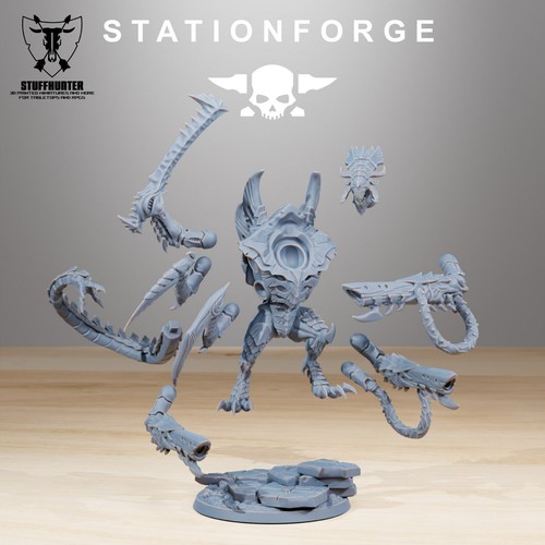 Xenarid Nyxar - Station Forge - Wargaming Tabletop Alien Swarm - Picture 14 of 19