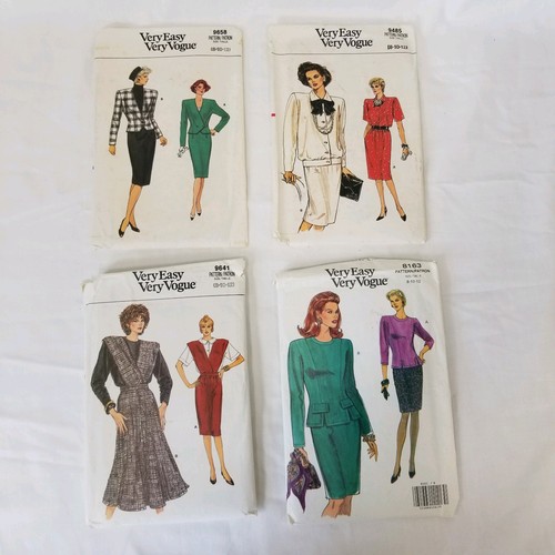 Lot of 19 Very Easy Very Vogue Misses Clothing Patterns Fashion Cut Used - Picture 6 of 6