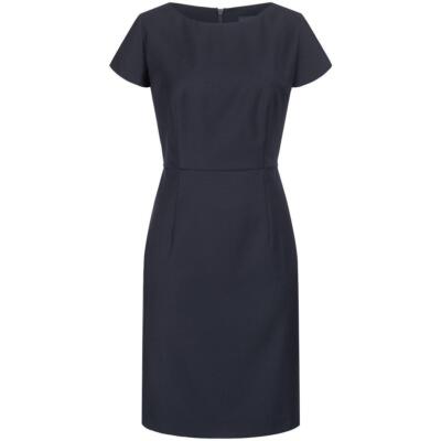 DANIEL HECHTER Damen Kleid Tailored Modern Fit Marine Modell 14040 Corporate Fas
