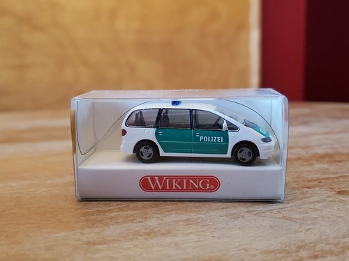 Wiking 1040727 HO Ford Galaxy Police NUEVO EN CAJA  | Zustand: New