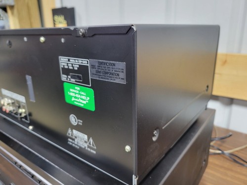 VINTAGE SONY CDP-CX55 50 + 1 CD Changer Compact Disc Player TESTED. SEE VIDEO!! - Picture 12 of 15