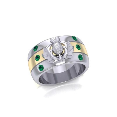 Bague Chardon En Argent 925 - Taille 54, Style Chardon - Neuve Sans Emballage