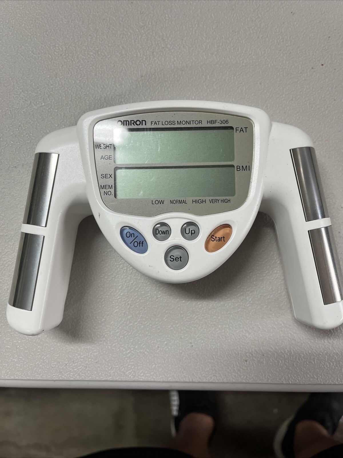 Omron HBF-306 Body Fat Monitor for sale online | eBay