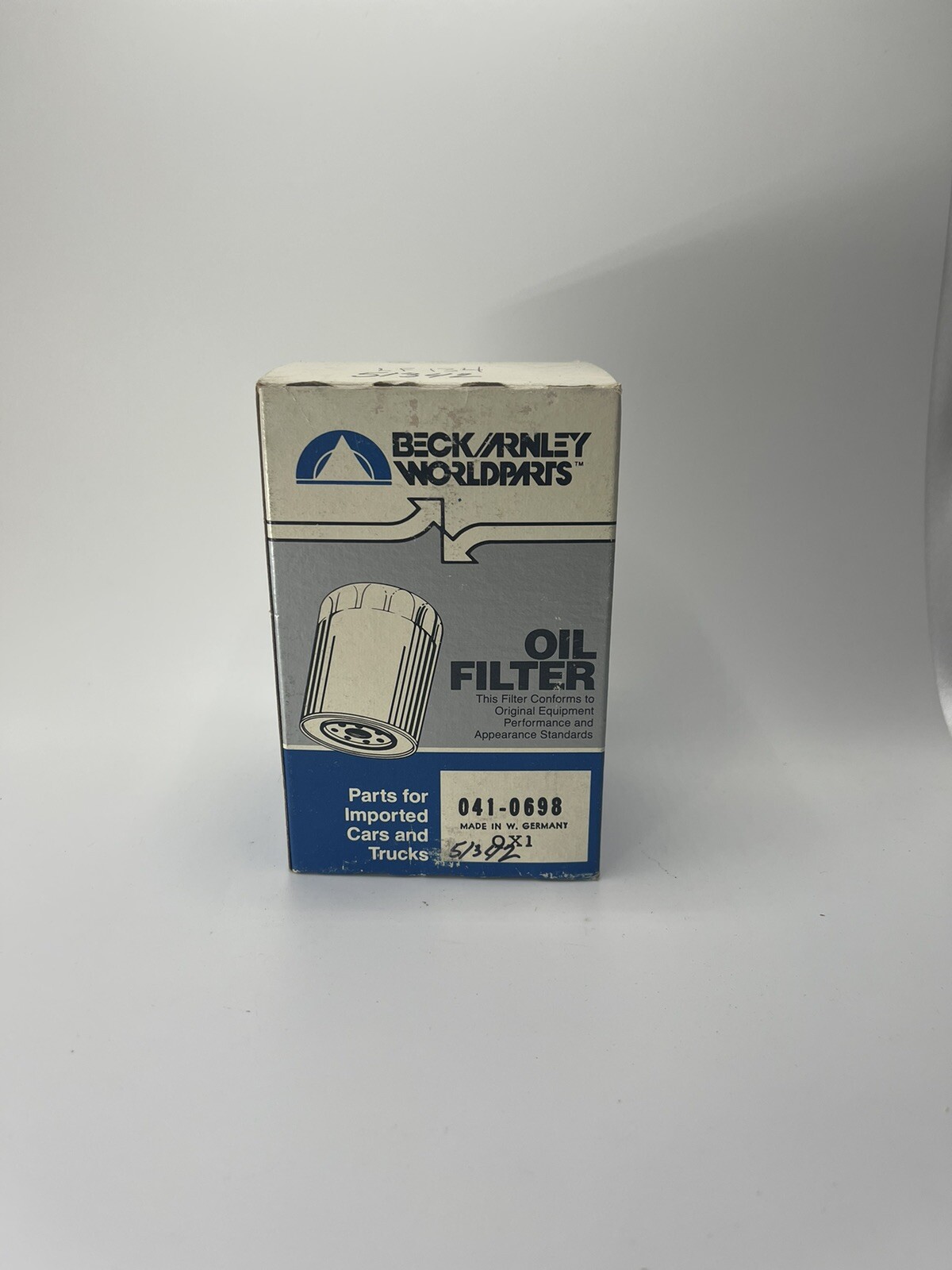 Engine Oil Filter Beck Arnley 041-0698
