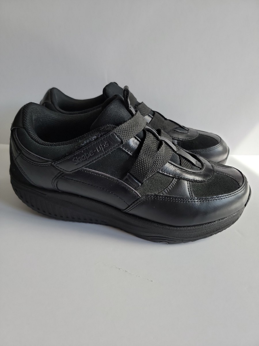 Sketchers Shape Ups Women's Walking Shoes Size Black Tennis Fitness