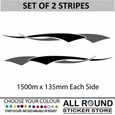 1.5m Stripes Vehicle Boat Rv Campervan Caravan Motorhome Truck Trailer St01
