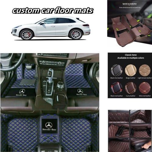 Waterproof For Mercedes-Benz CLA-CL-CLK-CLS Car Floor Mats Custom Carpets Mats - Picture 9 of 36
