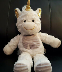 Spark Create Imagine White Unicorn Plush/Rattle/Crinkle 17