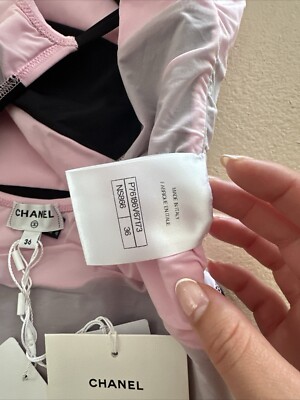 Chanel Coco Beach 24M Swimsuit Stretch Jersey 1 Piece 36 NWT Chanel Coco Beach 24M Swimsuit Stretch Jersey 1 Piece 36 NWT