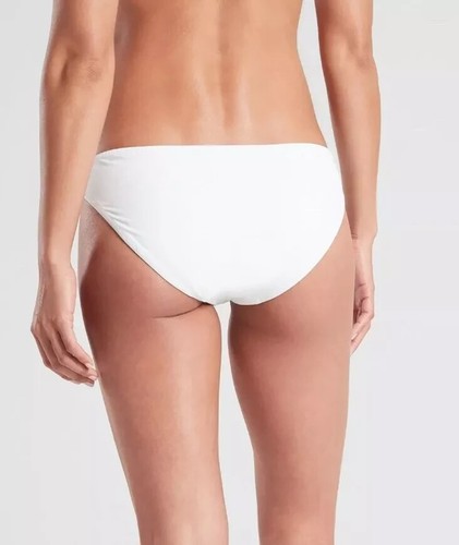 Athleta Swim Clean Medium Coverage Bottom XL White #383979 - Picture 2 of 6