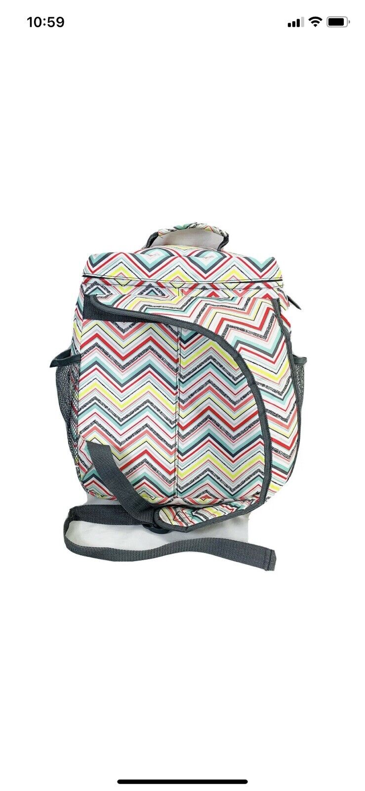 Thirty One Party Punch Backpack Sling Camera Diap… - image 4