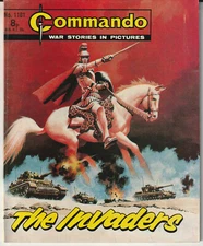 Commando War Comic #1101 "The Invaders" 1977 - Nice Copy