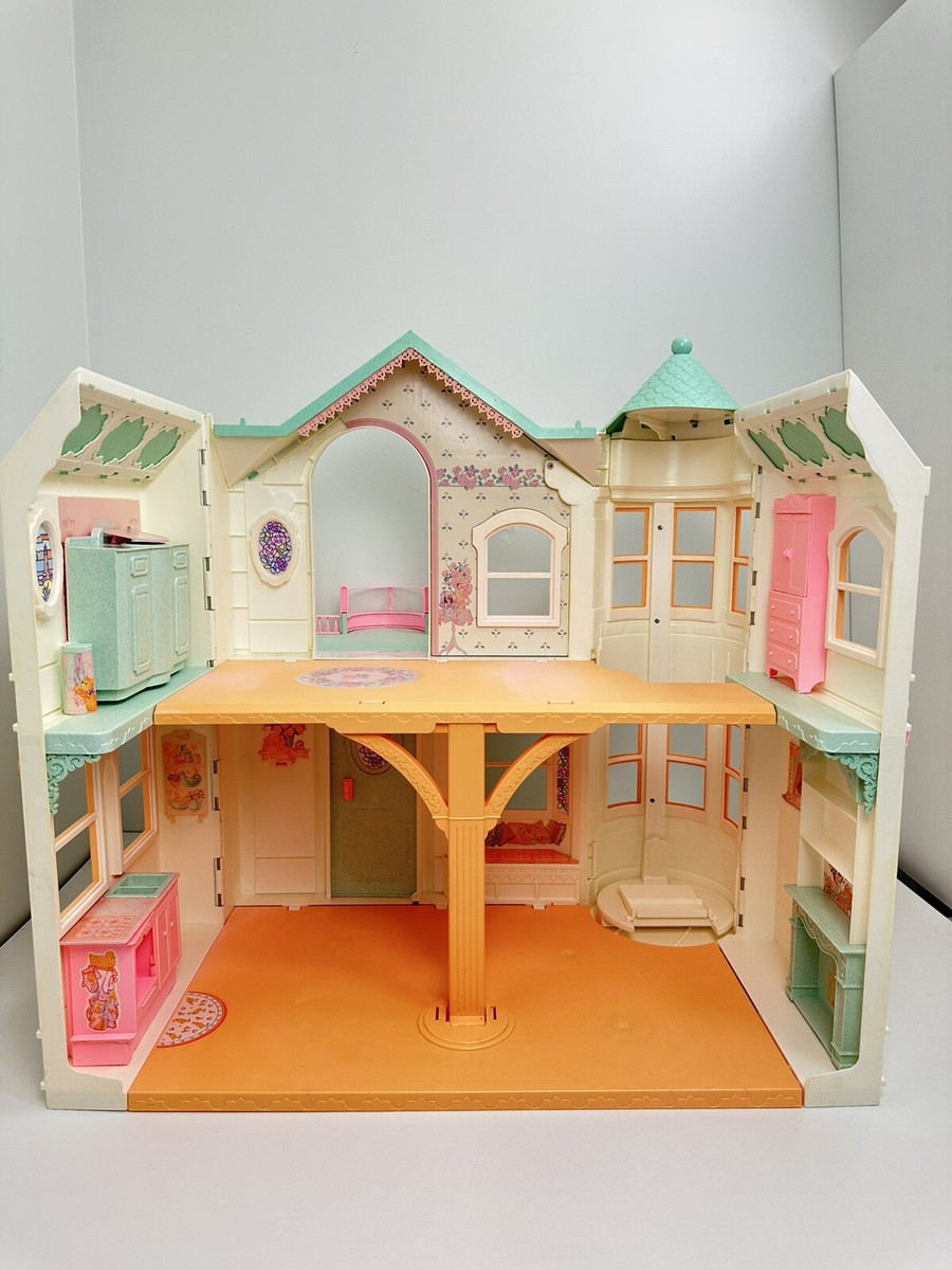 Wooden Barbie Dreamhouse 2000 90s Barbie Dream House Pink And