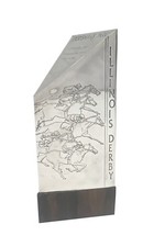 1982 Illinois Derby Sterling Silver Horse Racing Trophy Star Gallant Tiffany&Co