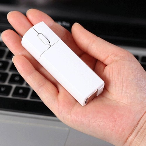 Three Device Wireless Mouse 2.4G Bluetooth-compatible Two Mode USB C Fast Bag - Picture 6 of 10