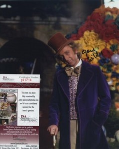 GENE-WILDER-SIGNED-AUTOGRAPHED-WILLY-WONKA-COLOR-8x10-PHOTO-JSA-SPENCE-COA