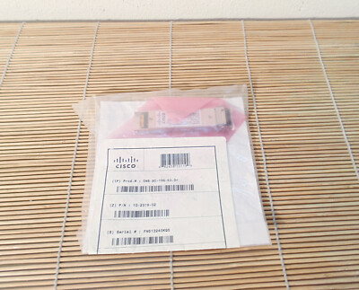 Neu Cisco ONS-XC-10G-53.3 XFP OC-192/STM64/10GE 1553.33 100 GHz LC v02 New