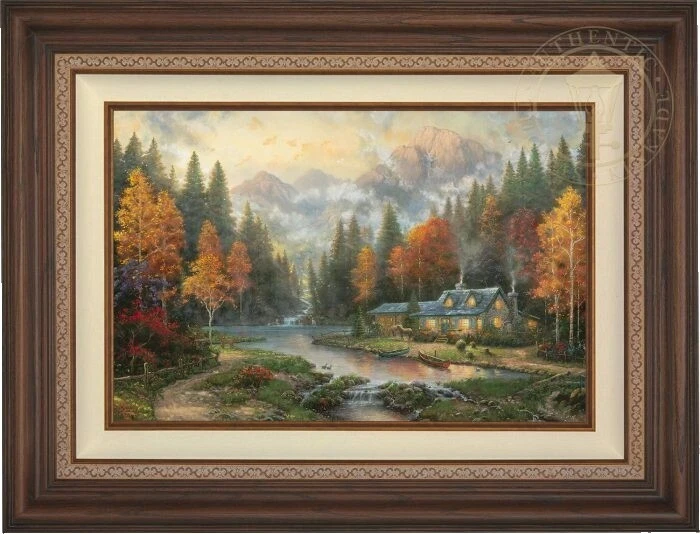 Thomas Kinkade Lona Impresiones artísticas de paisaje