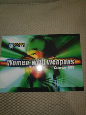 Games Master Magazine 1998 Calendar Women With Weapons