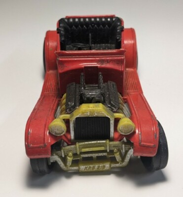 Vintage 1974 Matchbox Speed Kings K50-53 Fire Chief Diecast