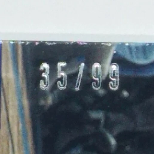 2018 Panini Plates & Patches Blue Collin Sexton Rookie RC #399, #'d/99 - Image 3 of 4