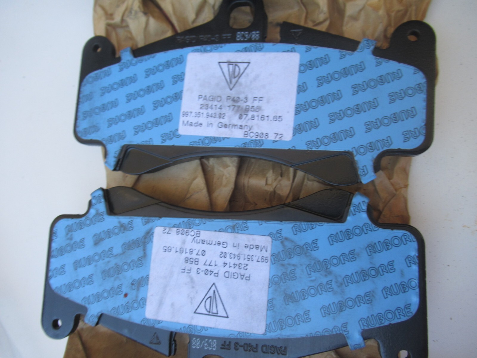 Porsche 911 GT3 Brake pad