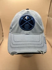 DENVER NUGGETS Baseball Hat Cap Adjustable Drew Pearson Marketing Distressed Loo
