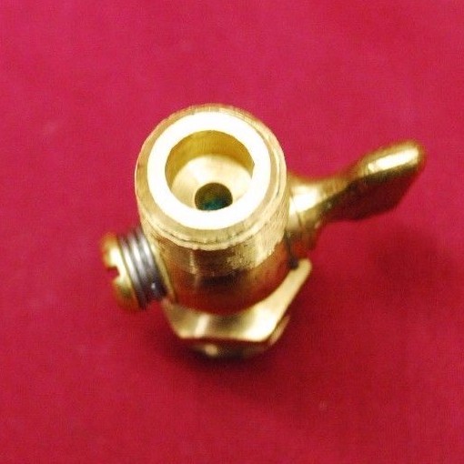 1/4" NPT Male Brass Drain Pet Cock Hit Miss Gas Engine Motor Fairbanks