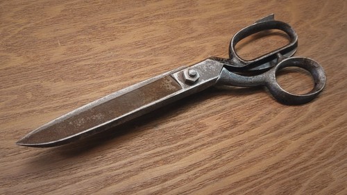 VTG Hugo Hammesfahr & Co ( Hacomer ) Scissors 9" Length Made in Germany Solingen - Picture 19 of 22