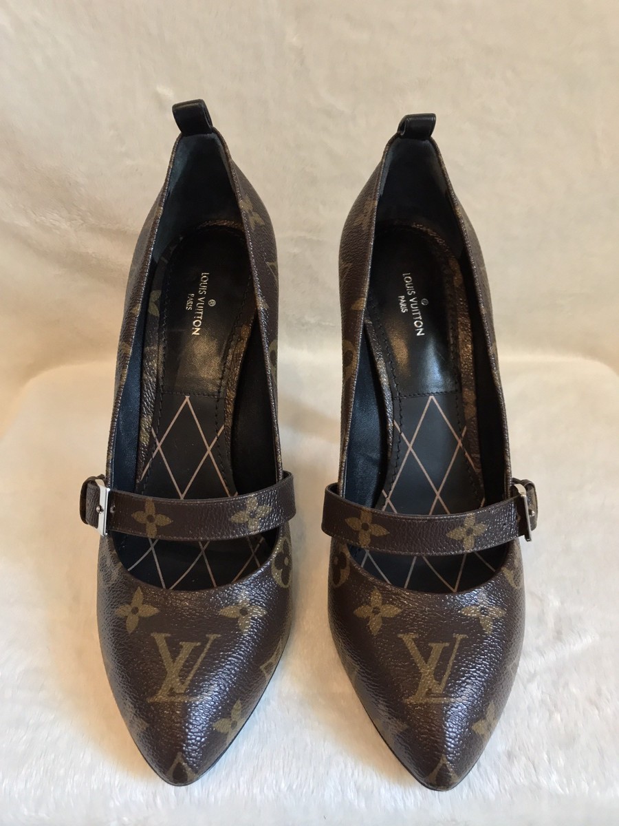 Louis Vuitton ハイヒール ブラウン モノグラム Louis Vuitton ハイヒール ブラウン モノグラム Louis Vuitton