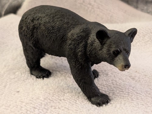 POWERFUL BLACK BEAR 4" L 2" H NO 14869 NWT HUGE PAWS W SHARP CLAWS CLIMBERS TOO - Picture 15 of 22
