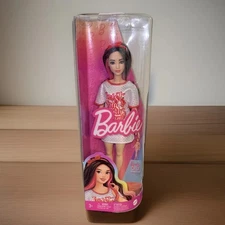 NEW Barbie Fashionistas Fashion Doll,  Twist ‘n’ Turn Mesh Dress