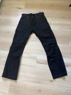 Brandit Schwarze Cargohose, Größe 30