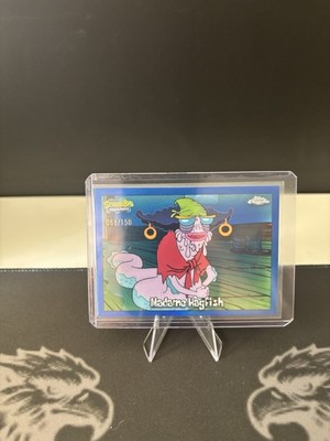 Topps Chrome 2025 SpongeBob Schwammkopf Madame Hagfish Paralell 068/150