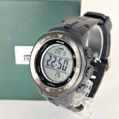 Casio Pro Trek PRG-330 Solar Triple Sensor Outdoor Watch With Box