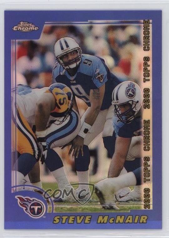 2000 Topps Chrome Refractor Steve McNair #32
