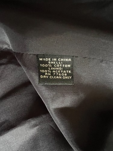 Vestido J. Peterman Negro Lunares Envolvente Midi Talla 8 - Imagen 8 de 8