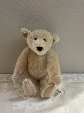 Made In Germany Steiff Bear Genuine Mohair Teddybear Noel with Tags 00178