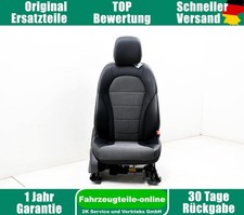 Sedile Davanti Destra Pelle Tessuto A2059100347 Mercedes 205 Elettr.