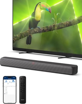 PHILIPS B5109 SoundBar for TV 2.0 Channel Sound DTS Virtual:X Dolby Digital Plus