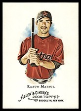 2008 Topps Allen & Ginter #48 Kazuo Matsui