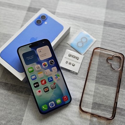 Apple iPhone 16 Plus - 128GB - Ultramarine - (Ohne Simlock) - Akku 97%