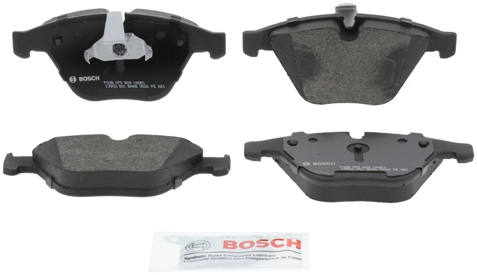 Juego de pastillas de freno de disco delanteras Bosch BP1260A para BMW 530i 525i 528i 2004-2008 Foto 2 de 4