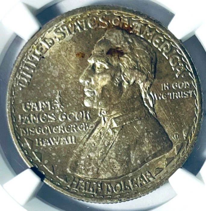 1928 Hawaiin Silver Half Dollar Commemorative - NGC MS-63 - Key Date - Image 3 of 4