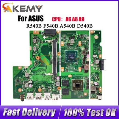 X540BP For ASUS X540B R540B A540B F540B D540B Mainboard CPU E2 A9 100% Tests OK