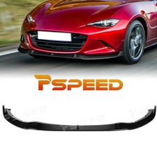 For Mazda Miata Mx-5 Mp-style 2016-21 Glossy Black Front Bumper Spoiler Lip Kit