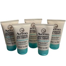 Aveeno Restorative Skin Therapy 1oz 5pk White Oat Repairing Cream Sensitive Skin