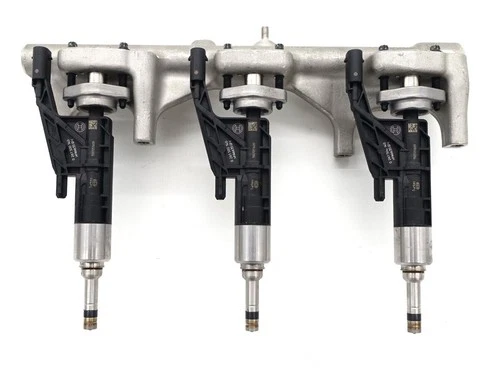 Fuel Distribution Pipe + Injectors Genuine BMW B58 40i M40i 7639990 7643082 NEW